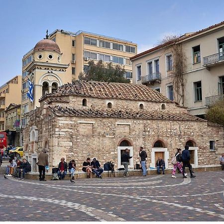 Ermou Monastiraki View Acropolis W Jacuzzi Daire Atina Dış mekan fotoğraf